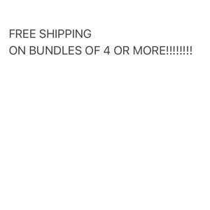 FREE SHIPPING ON 4 OR MORE